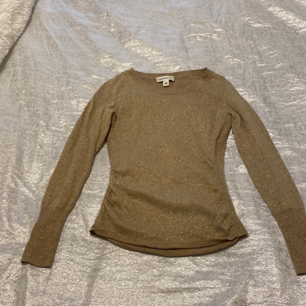 Gold banana republic sweater